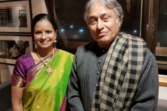 With the Sarod maestro Ustad Amjad Ali Khan ji